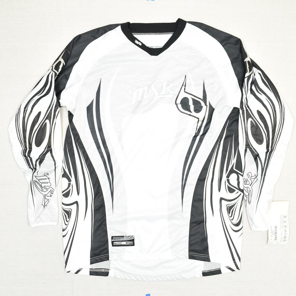 NEW MSR Phantom Men's Polyester White Size XL Tucker Rocky Jersey Long Sleeve